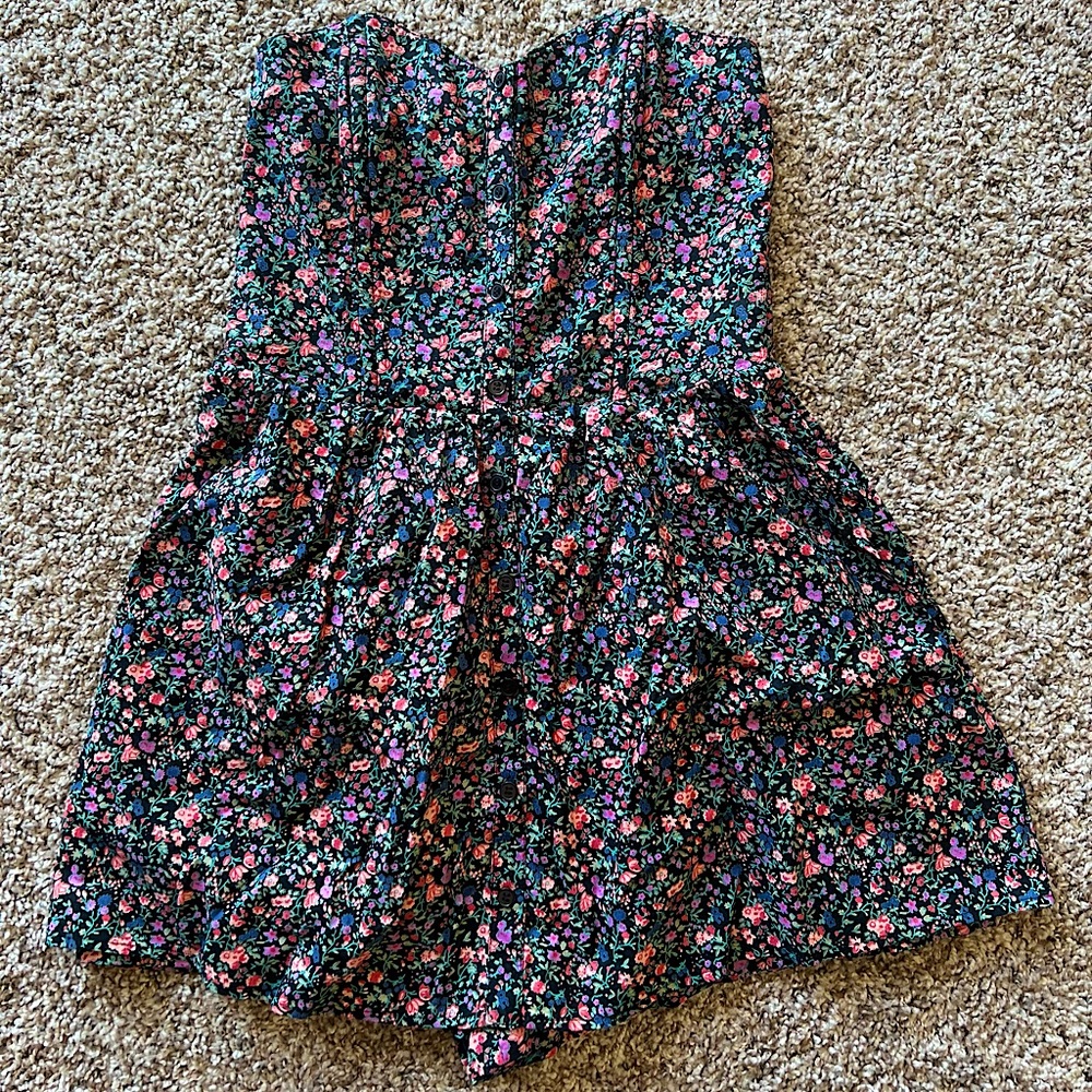 Pins and Needles Floral Romper